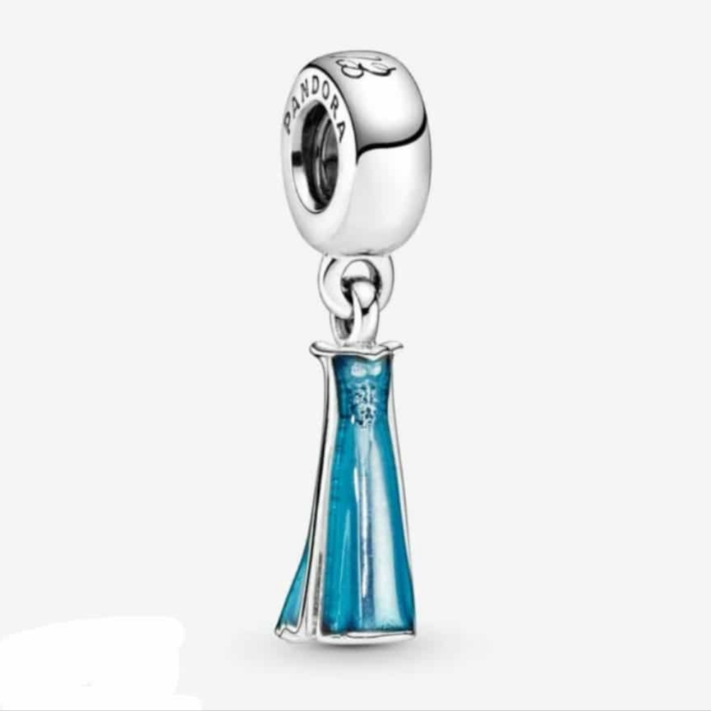 PANDORA Disney Frozen ELSA Dress Dangle Charm